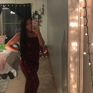 Maroon JumpSuit